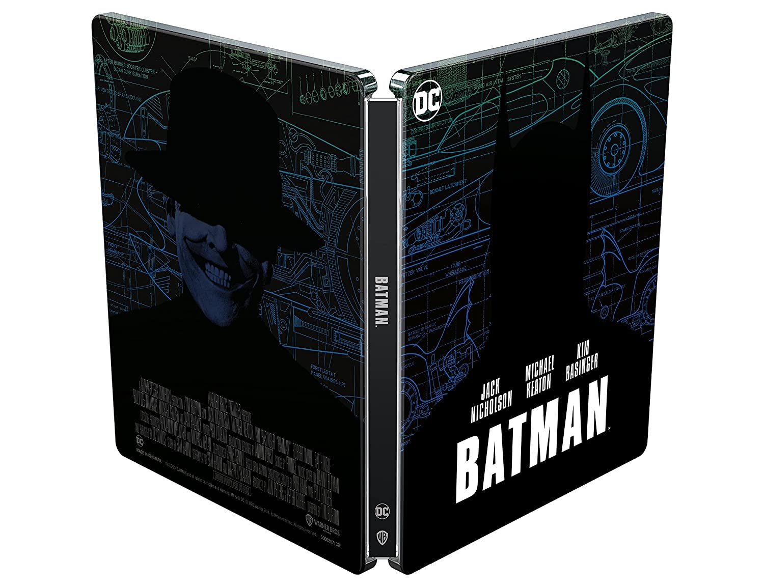 Бэтмен (1989) (4K UHD + Blu-ray) Ultimate Collector's Edition Steelbook
