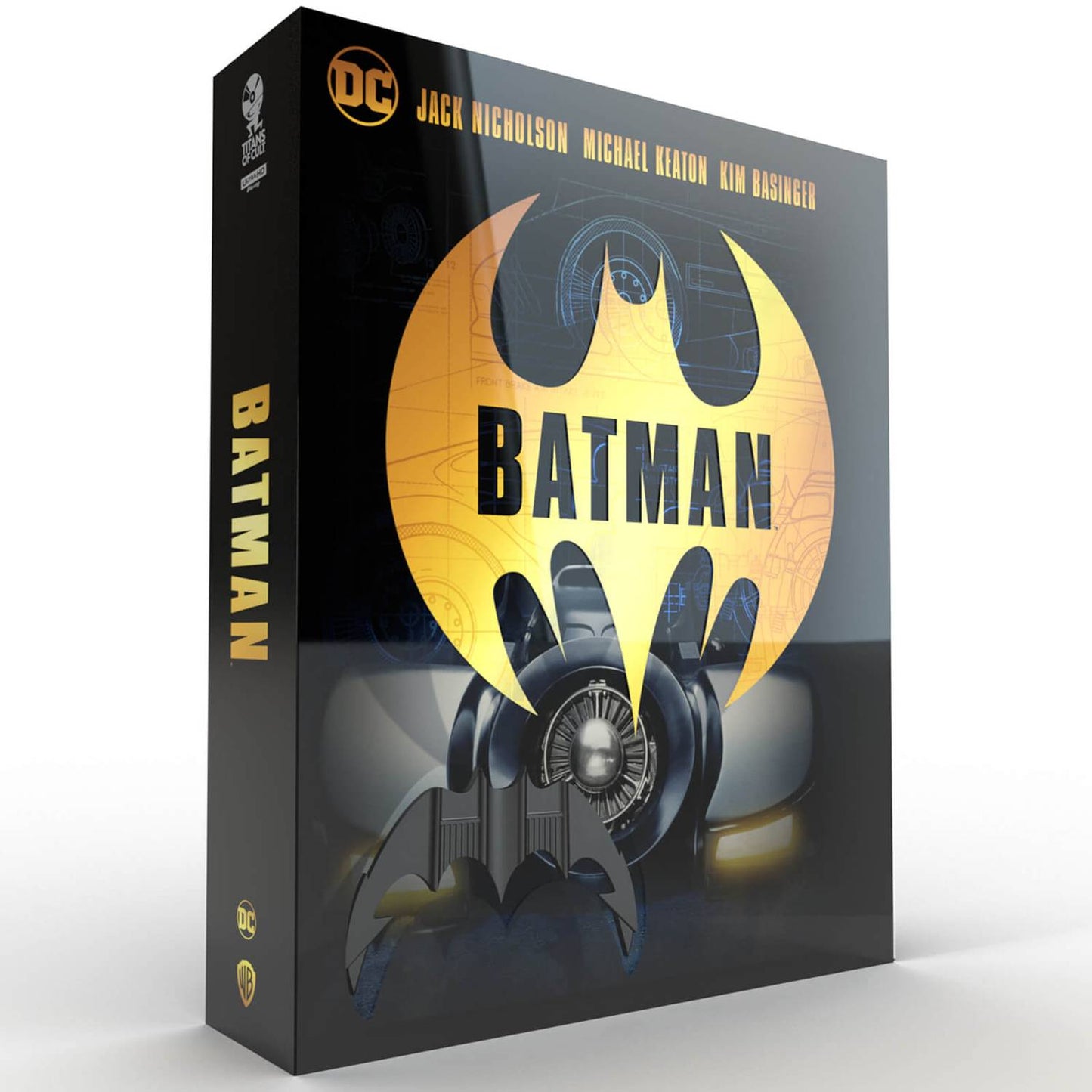 Бэтмен (4K UHD Blu-ray) Titans of Cult Steelbook