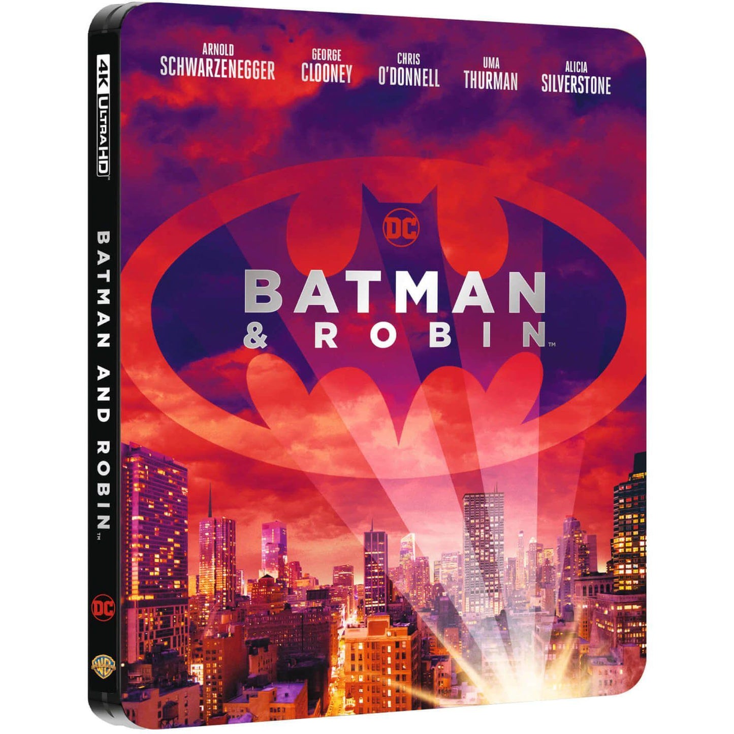 Бэтмен и Робин (4K UHD + Blu-ray) Steelbook