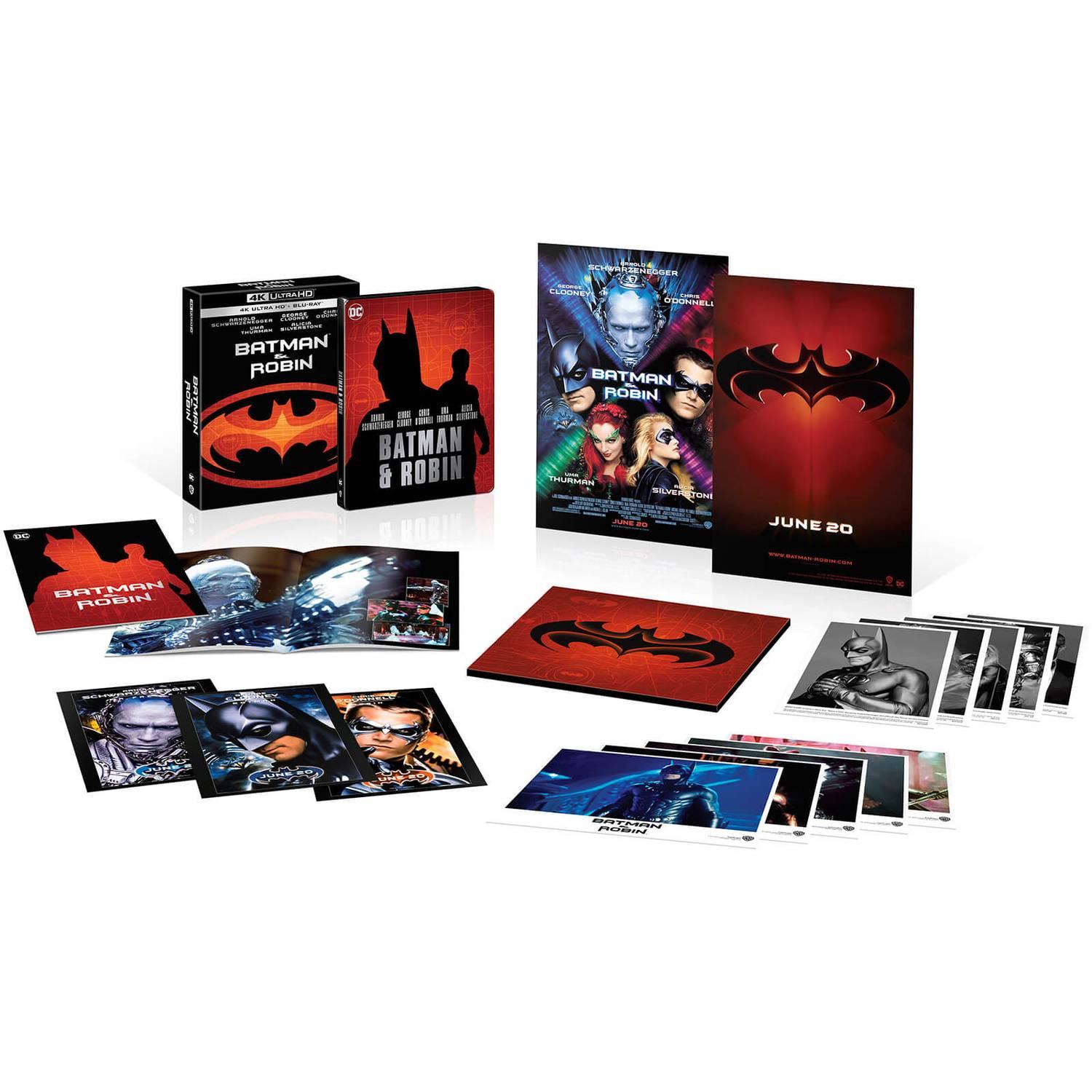 Бэтмен и Робин (4K UHD + Blu-ray) Ultimate Collector's Edition Steelbook
