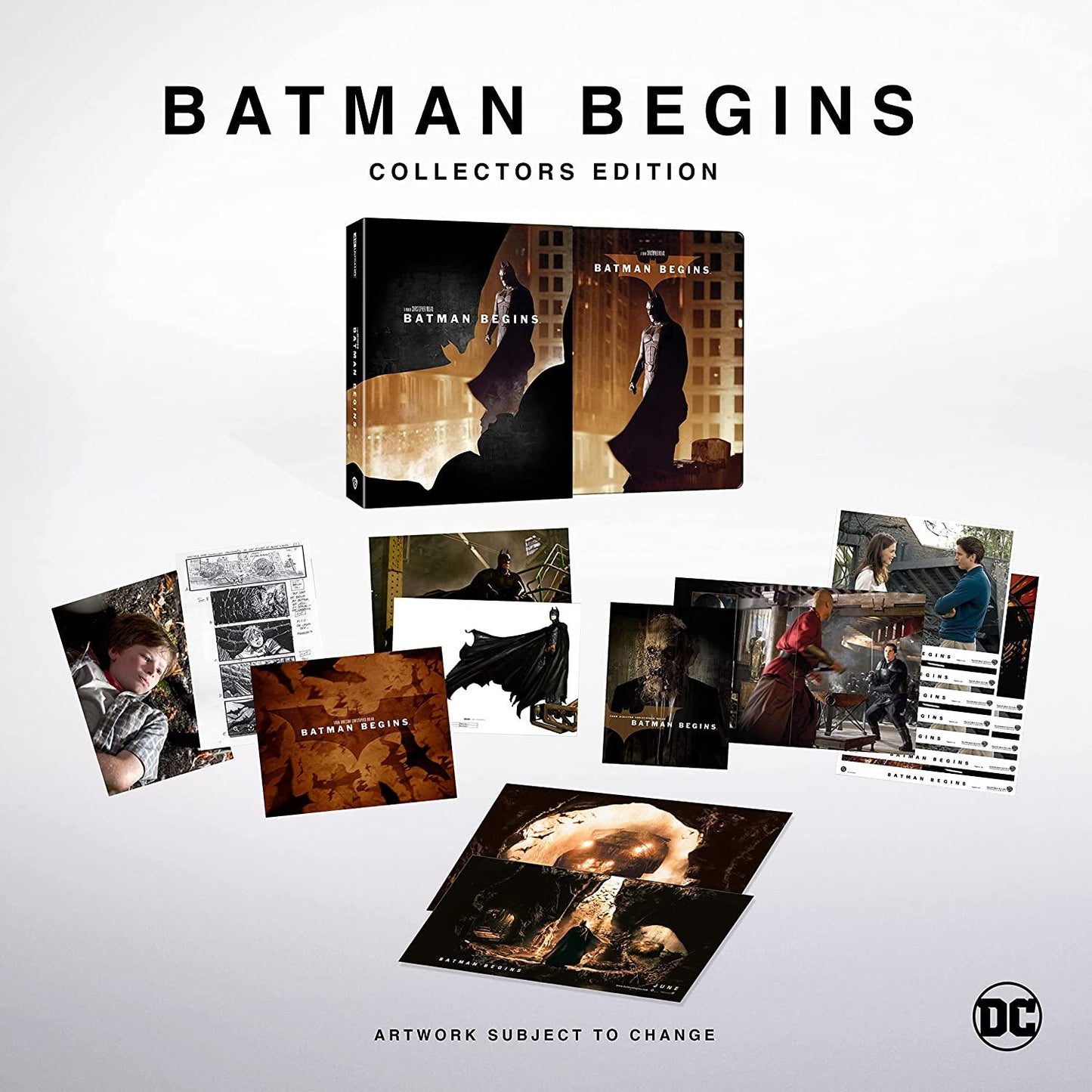 Бэтмен: Начало (4K UHD + Blu-ray) Ultimate Collector's Edition Steelbook