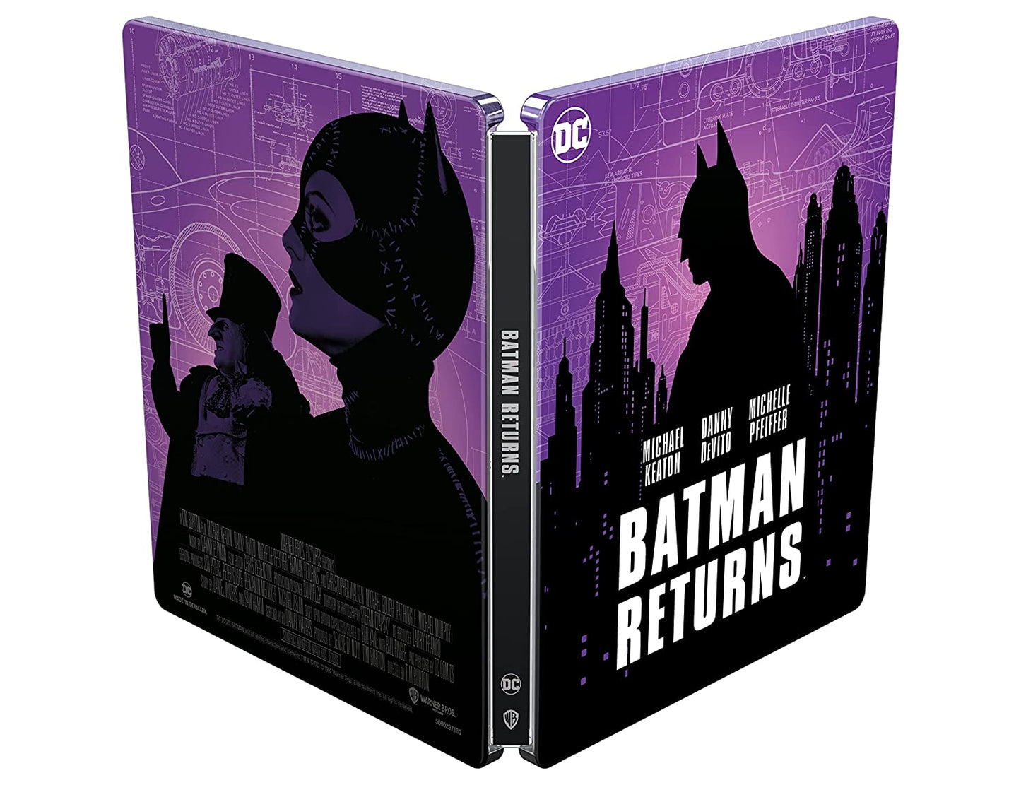 Бэтмен возвращается (4K UHD + Blu-ray) Ultimate Collector's Edition Steelbook