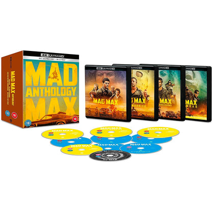 Безумный Макс: Антология (4K UHD + Blu-ray)