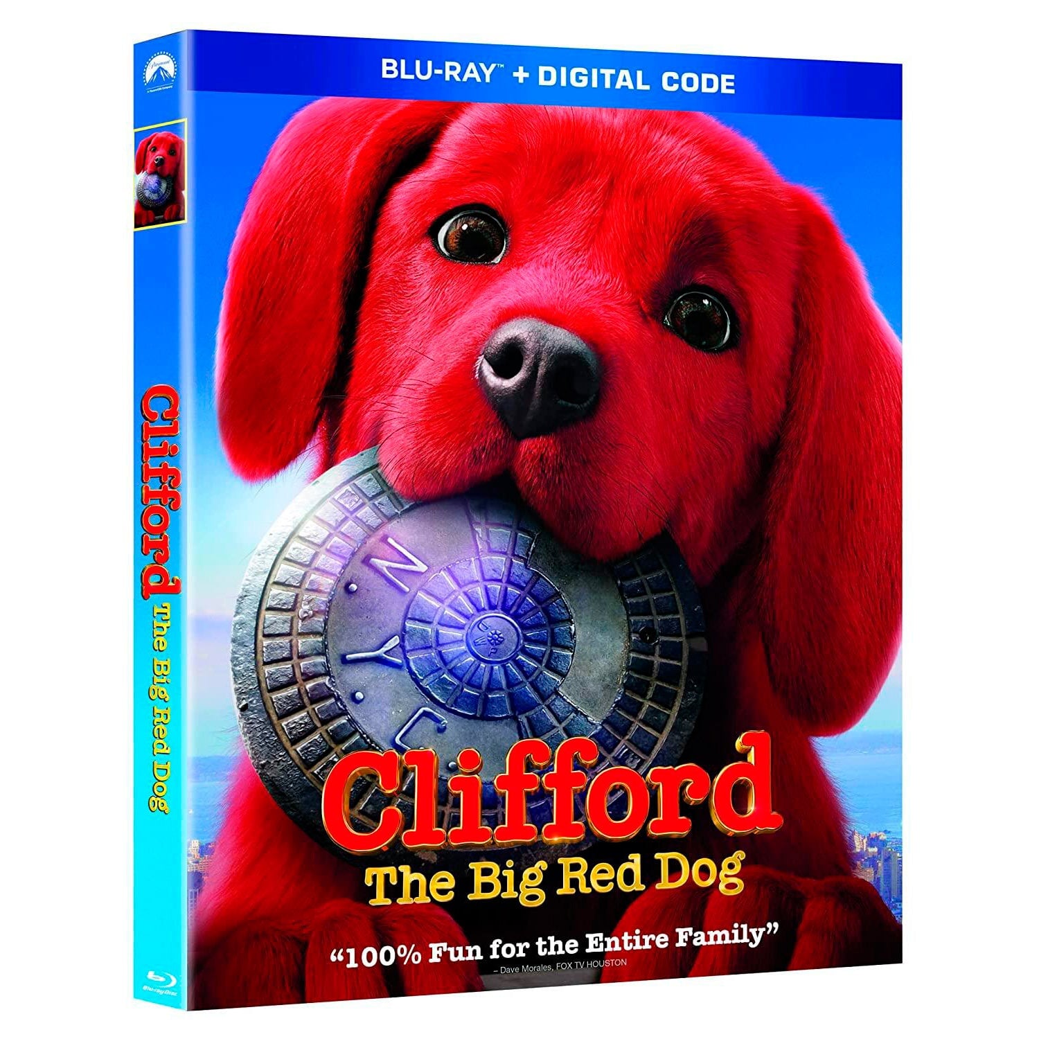 Большой красный пес Клиффорд (2021) (англ. язык) (Blu-ray)