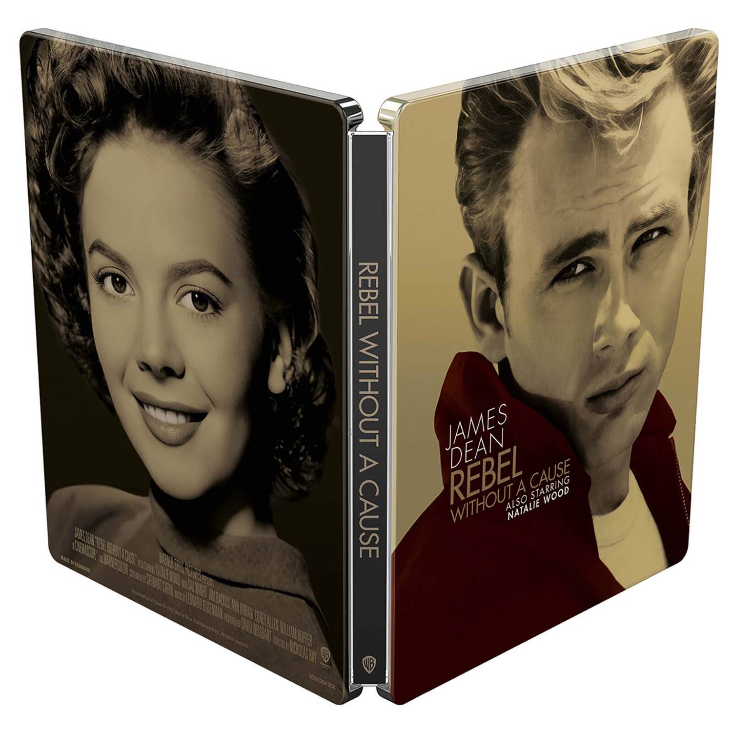 Бунтарь без причины (1955) (англ. язык) (4K UHD + Blu-ray) Steelbook