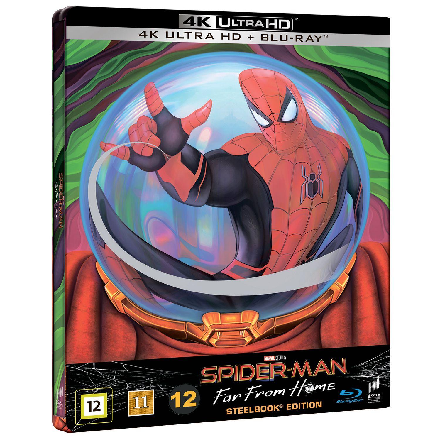 Человек-паук: Вдали от дома (4K UHD + Blu-ray) Steelbook