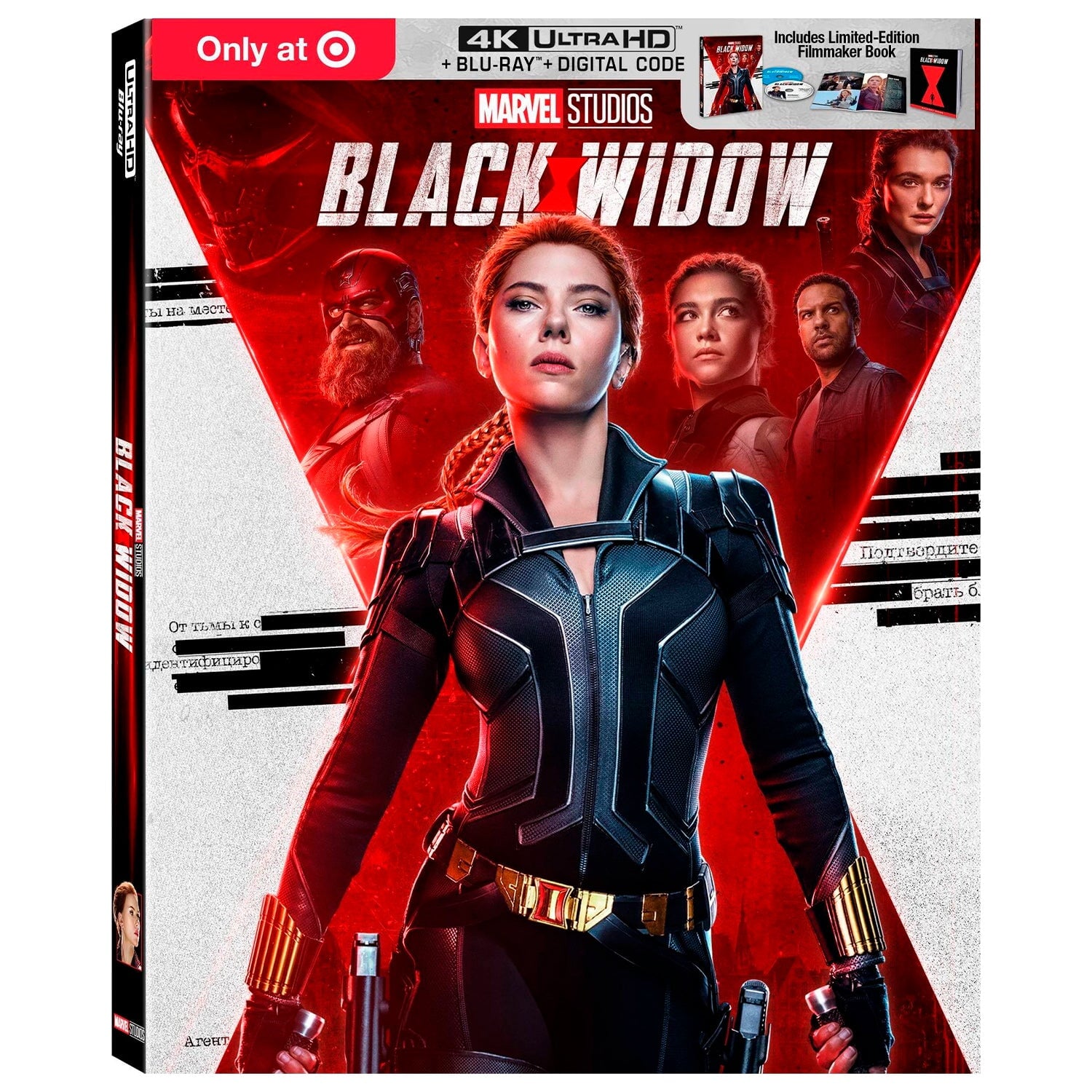 Чёрная Вдова (2021) (англ. язык) (4K UHD + Blu-ray) Коллекционное издание