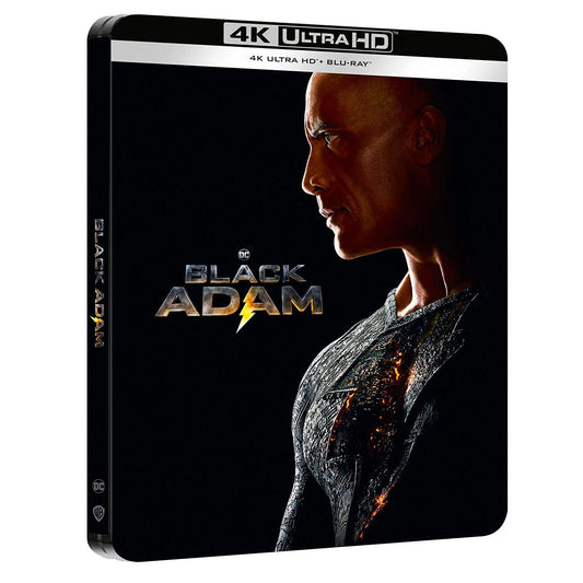 Чёрный Адам (2022) (англ. язык) (4K UHD + Blu-ray) Steelbook
