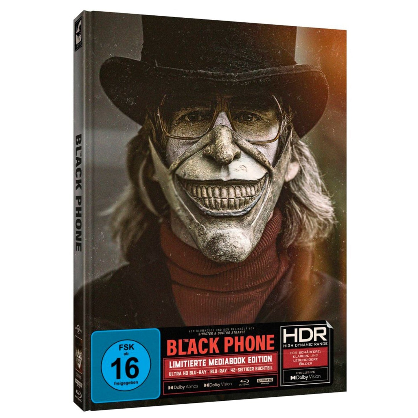 Чёрный телефон (2021) (англ. язык) (4K UHD + Blu-ray) Mediabook Cover B  (The Black Phone) – Bluraymania