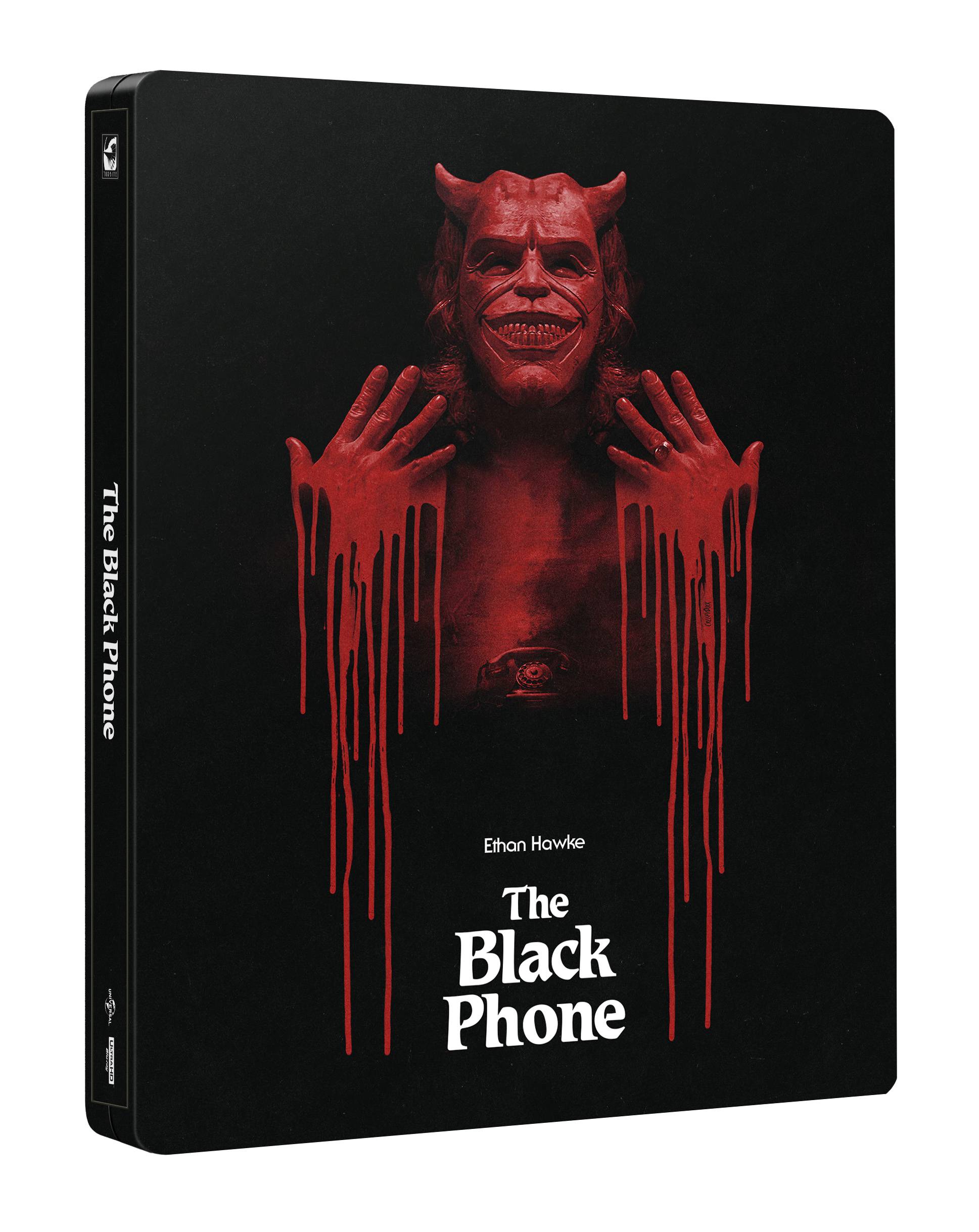 Чёрный телефон (2021) (англ. язык) (4K UHD + Blu-ray) Steelbook (The Black  Phone)