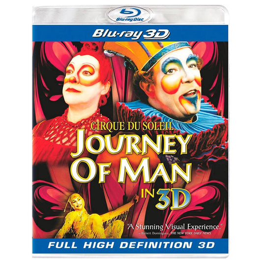 Cirque du Soleil: Большое путешествие 3D (Blu-ray)