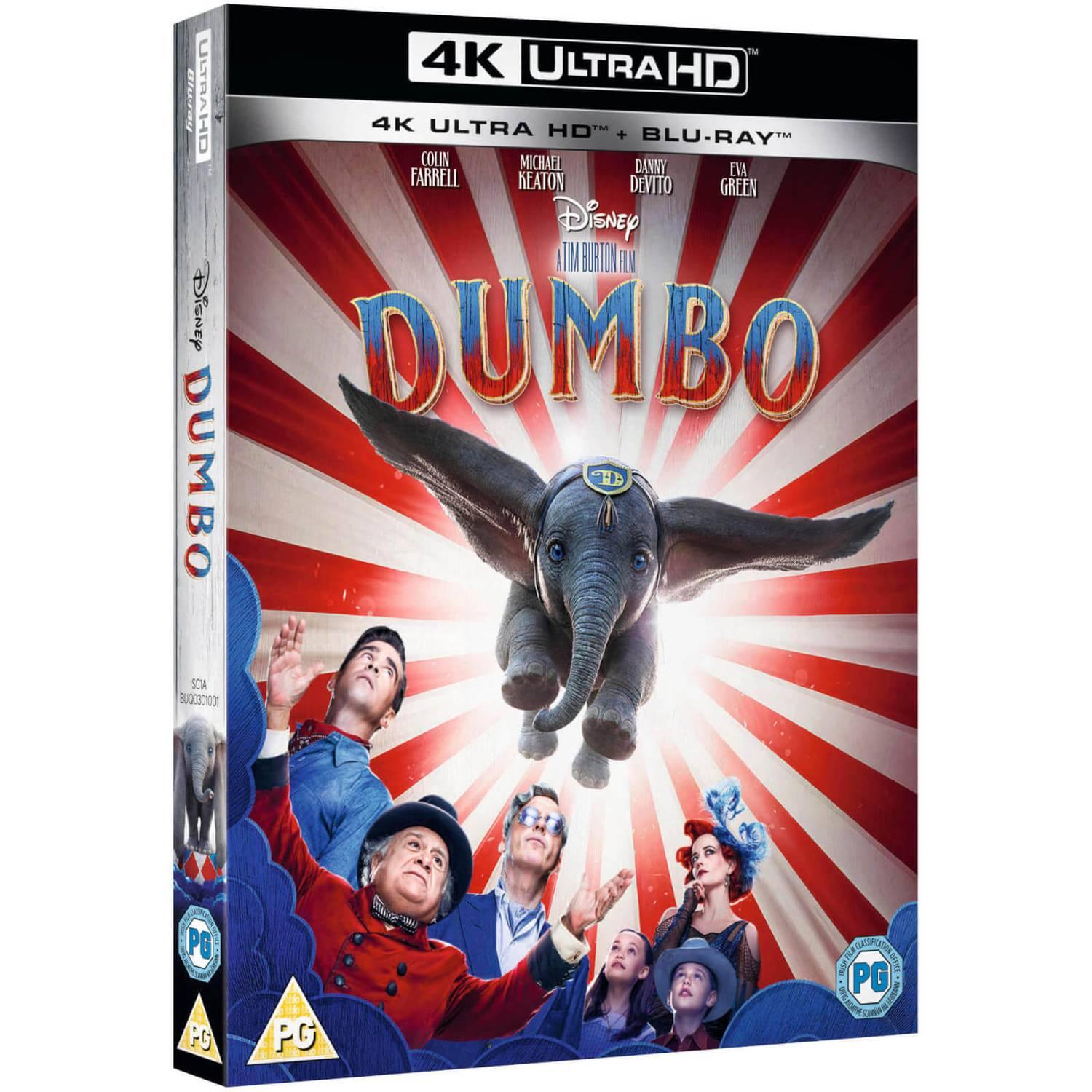 Дамбо (2019) (англ. язык) (4K UHD + Blu-ray)