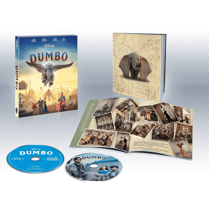 Дамбо (2019) (англ. язык) (4K UHD + Blu-ray) Коллекционное издание