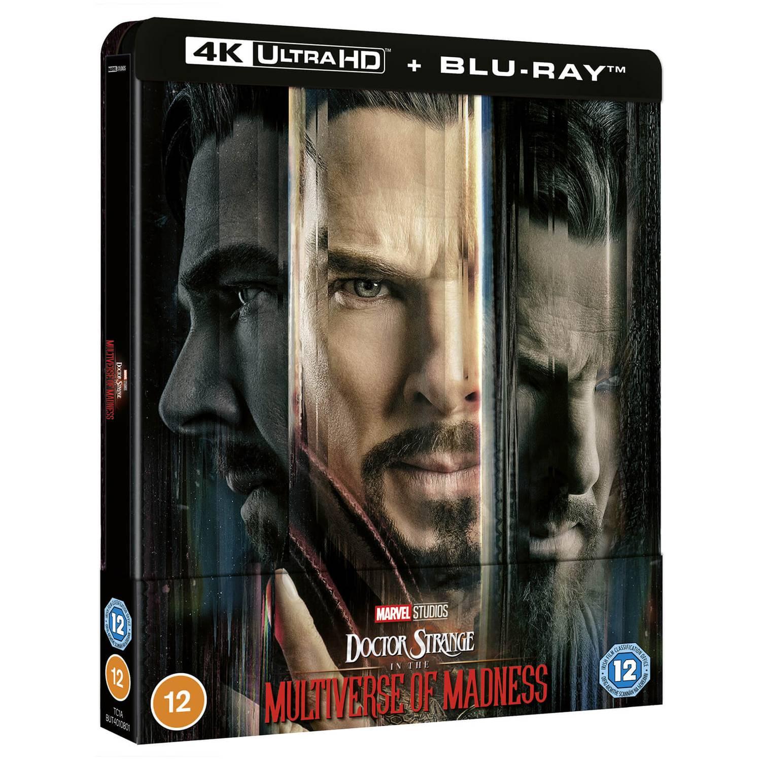 Доктор Стрэндж: В мультивселенной безумия (англ. язык) (4K UHD + Blu-ray) Steelbook