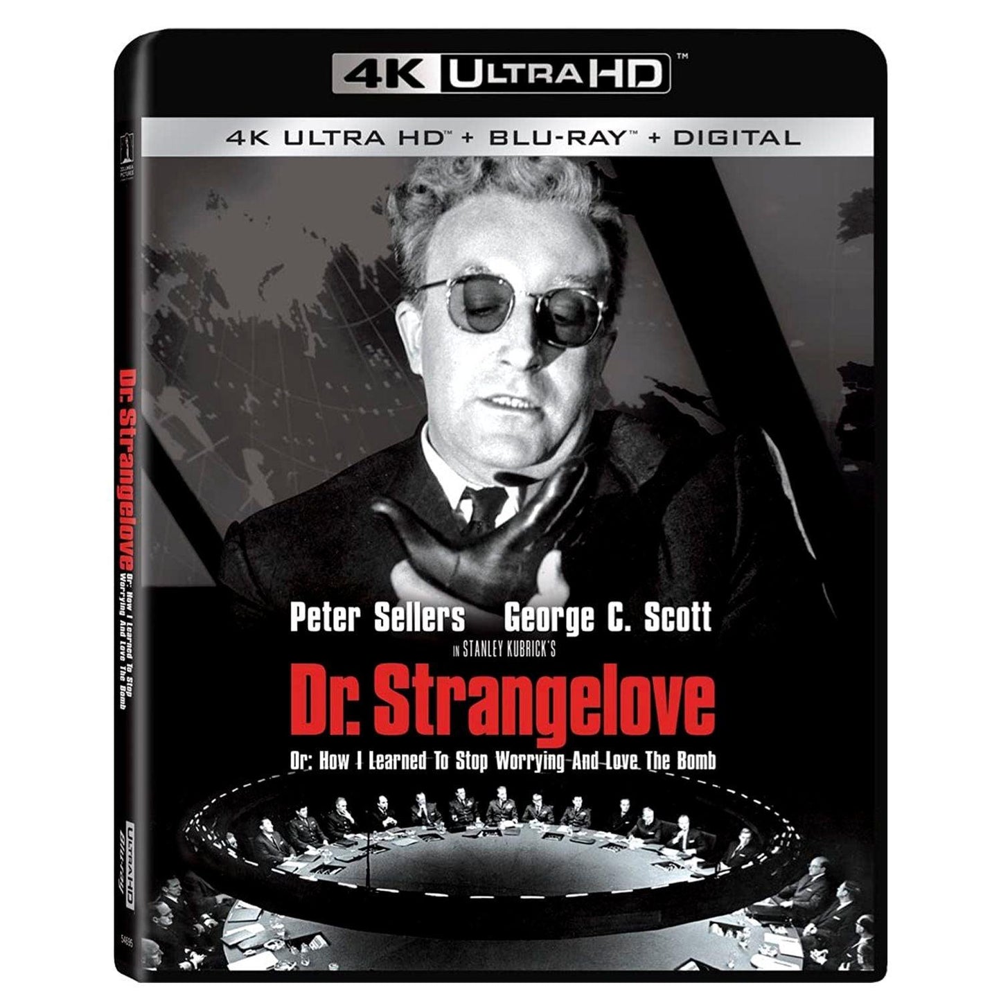 Доктор Стрейнджлав, или Как я перестал бояться и полюбил бомбу (русск. субтитры) (4K UHD + Blu-ray)