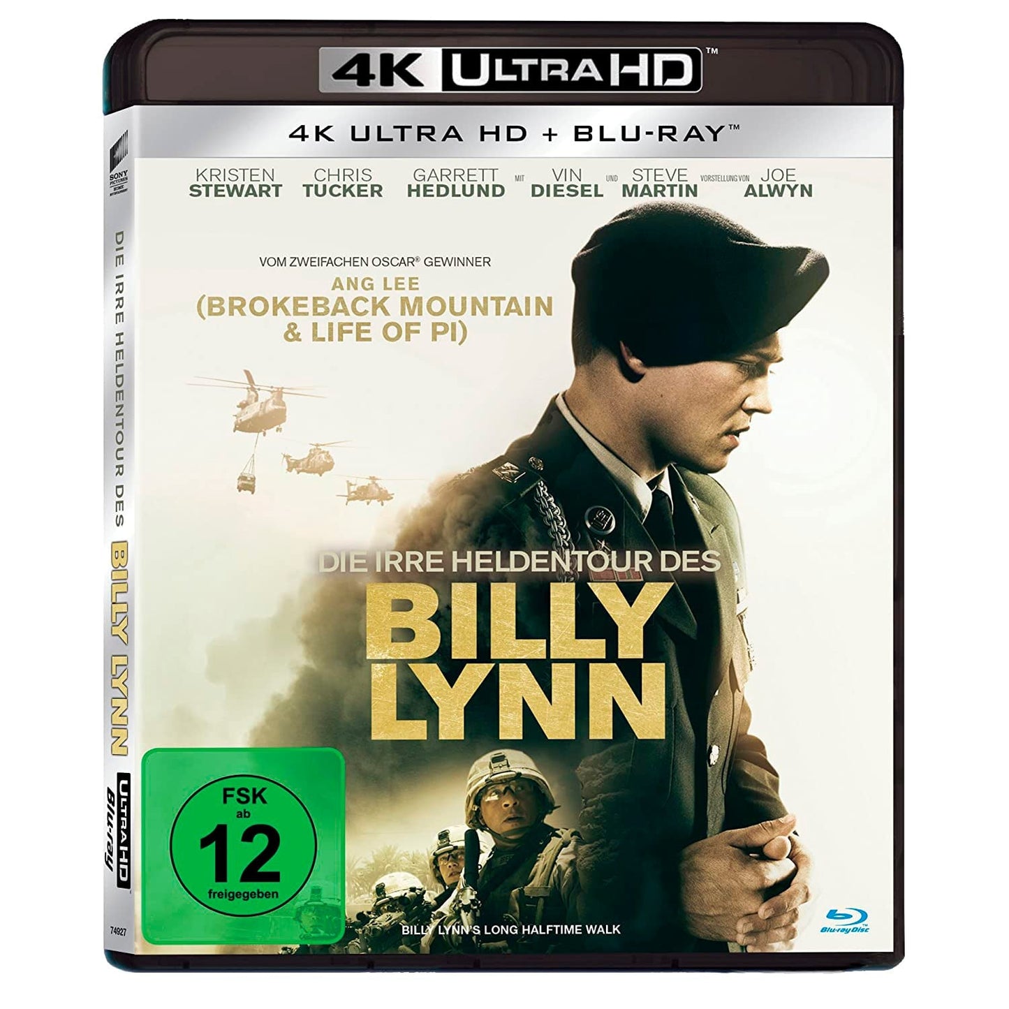 Долгий путь Билли Линна в перерыве футбольного матча (4K UHD Blu-ray)
