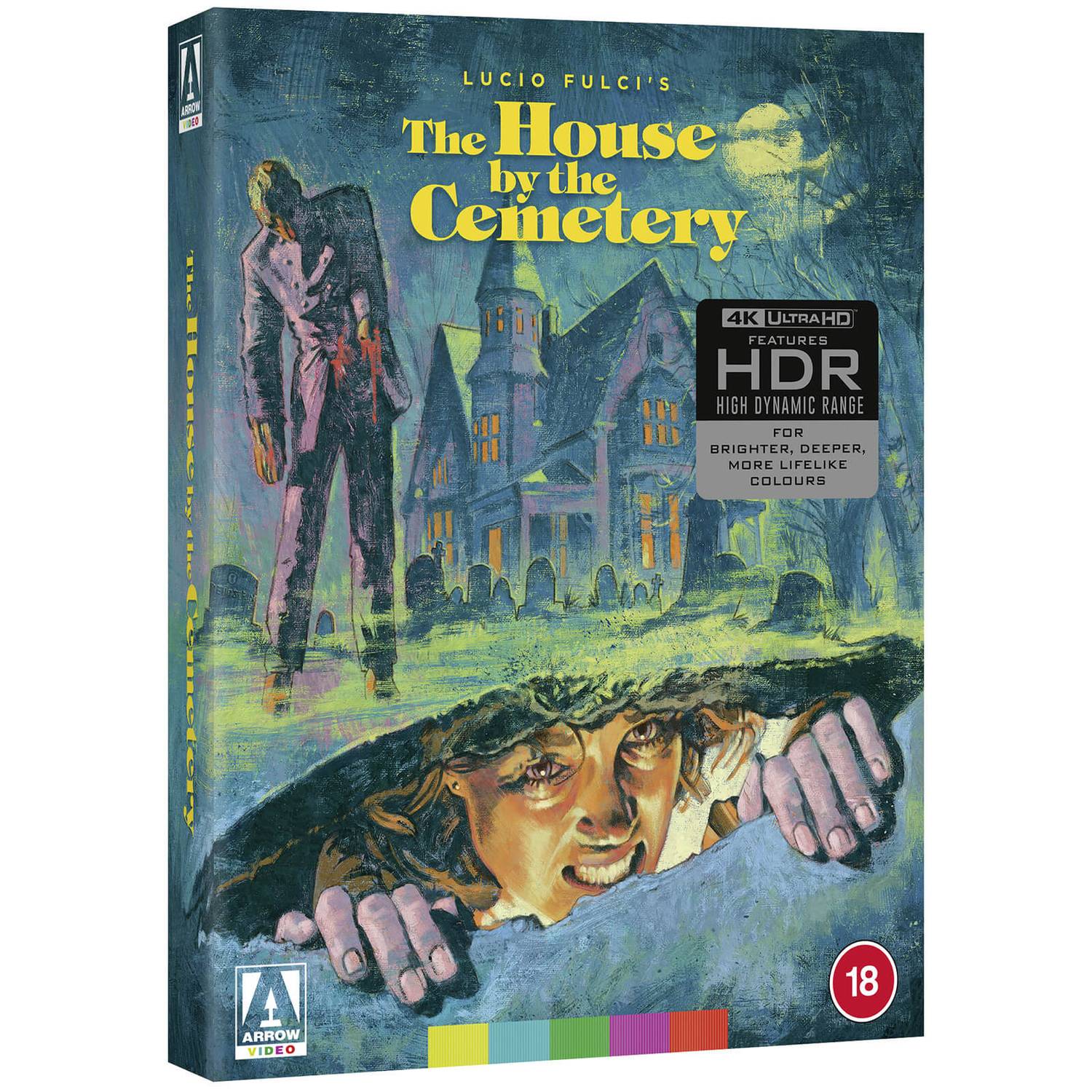 Дом на краю кладбища (1981) (4K UHD Blu-ray) Limited Edition (The House By  The Cemetery)