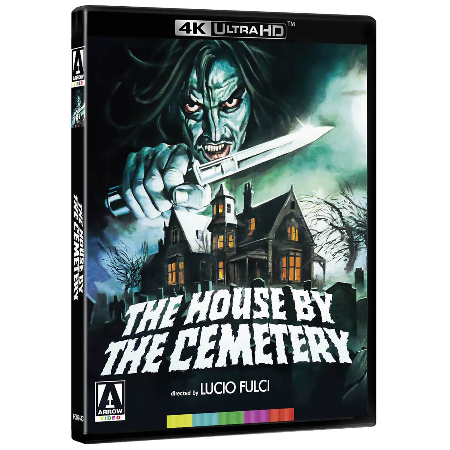 Дом на краю кладбища (1981) (4K UHD Blu-ray) Limited Edition (The House By  The Cemetery)