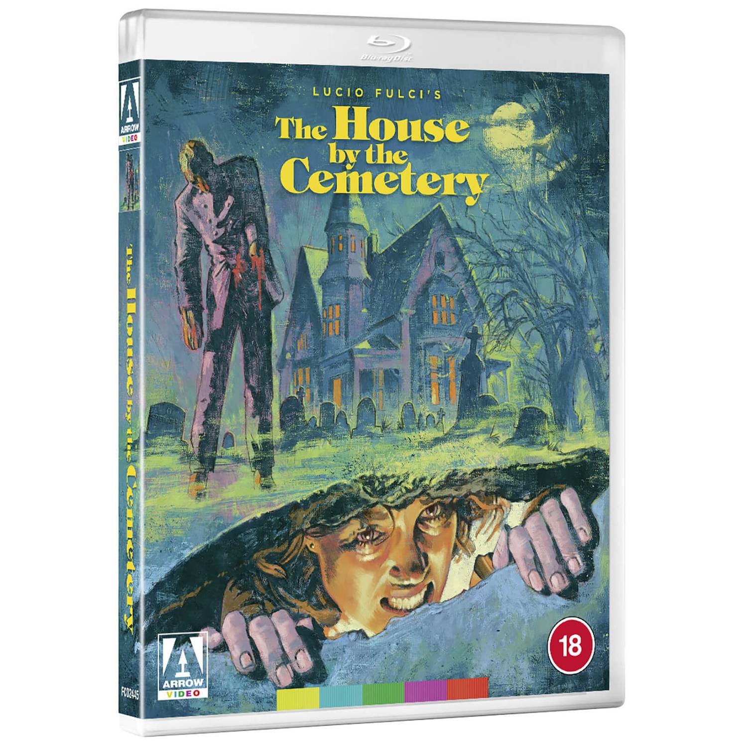 Дом на краю кладбища (1981) (Blu-ray) Limited Edition (The House By The  Cemetery)