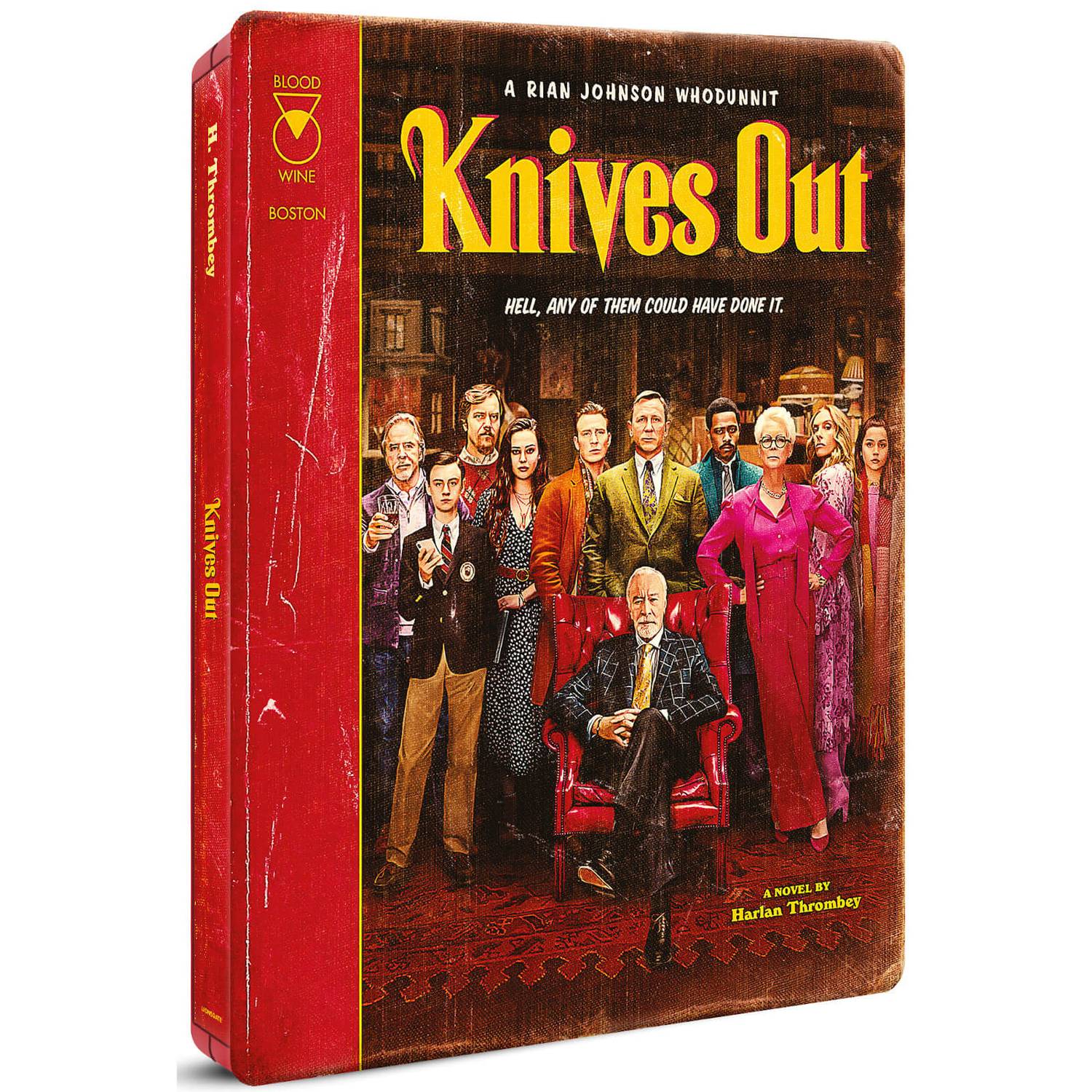 Достать ножи (2019) (англ. язык) (4K UHD + Blu-ray) Steelbook