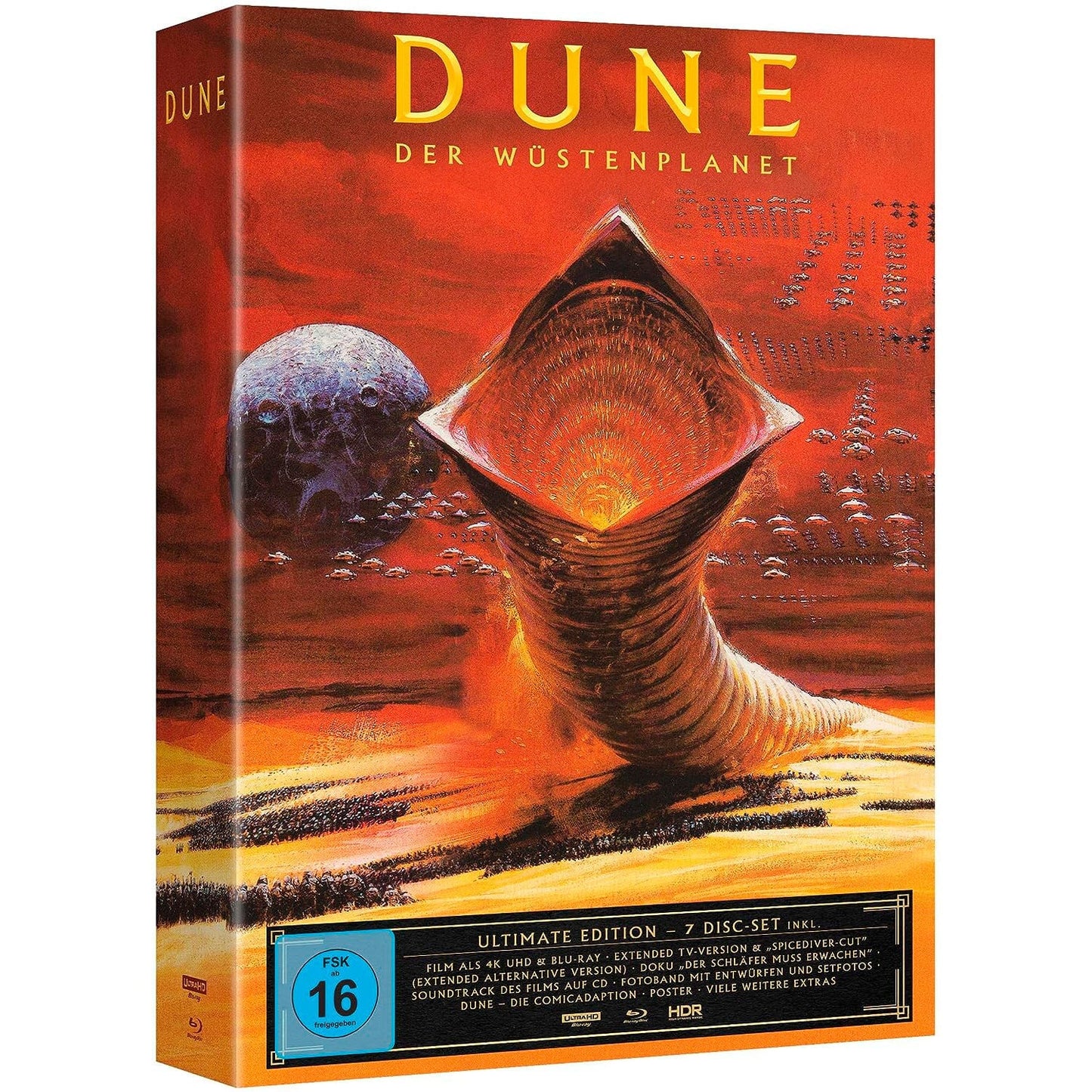 Dune - Der Wüstenplanet (Ultra HD Blu-ray & Blu-ray im Mediabook