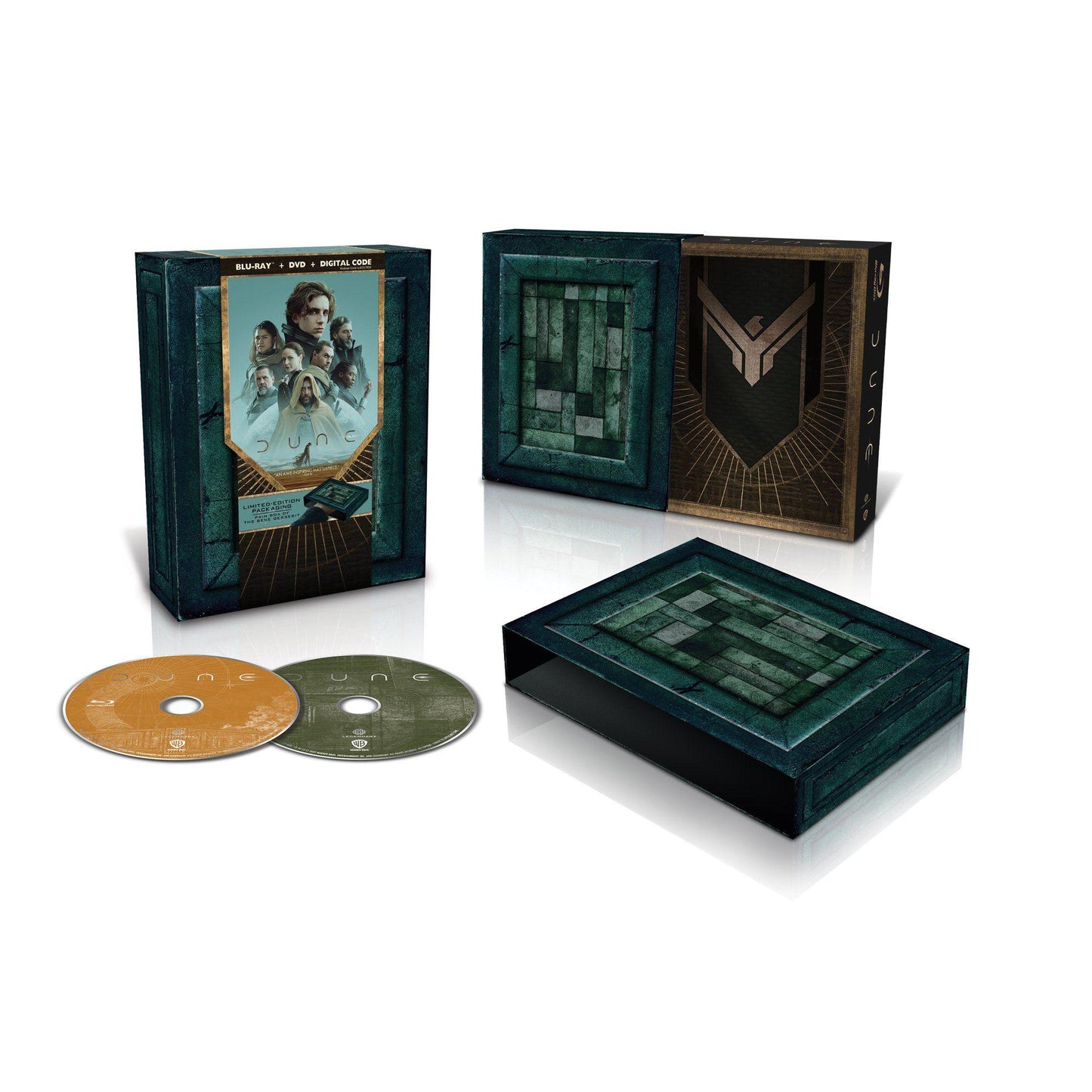 Дюна (2021) (англ. язык) (Blu-ray + DVD) Exclusive Gift Box