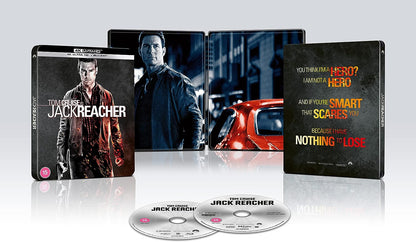 Джек Ричер (2012) (англ. язык) (4K UHD + Blu-ray) Steelbook