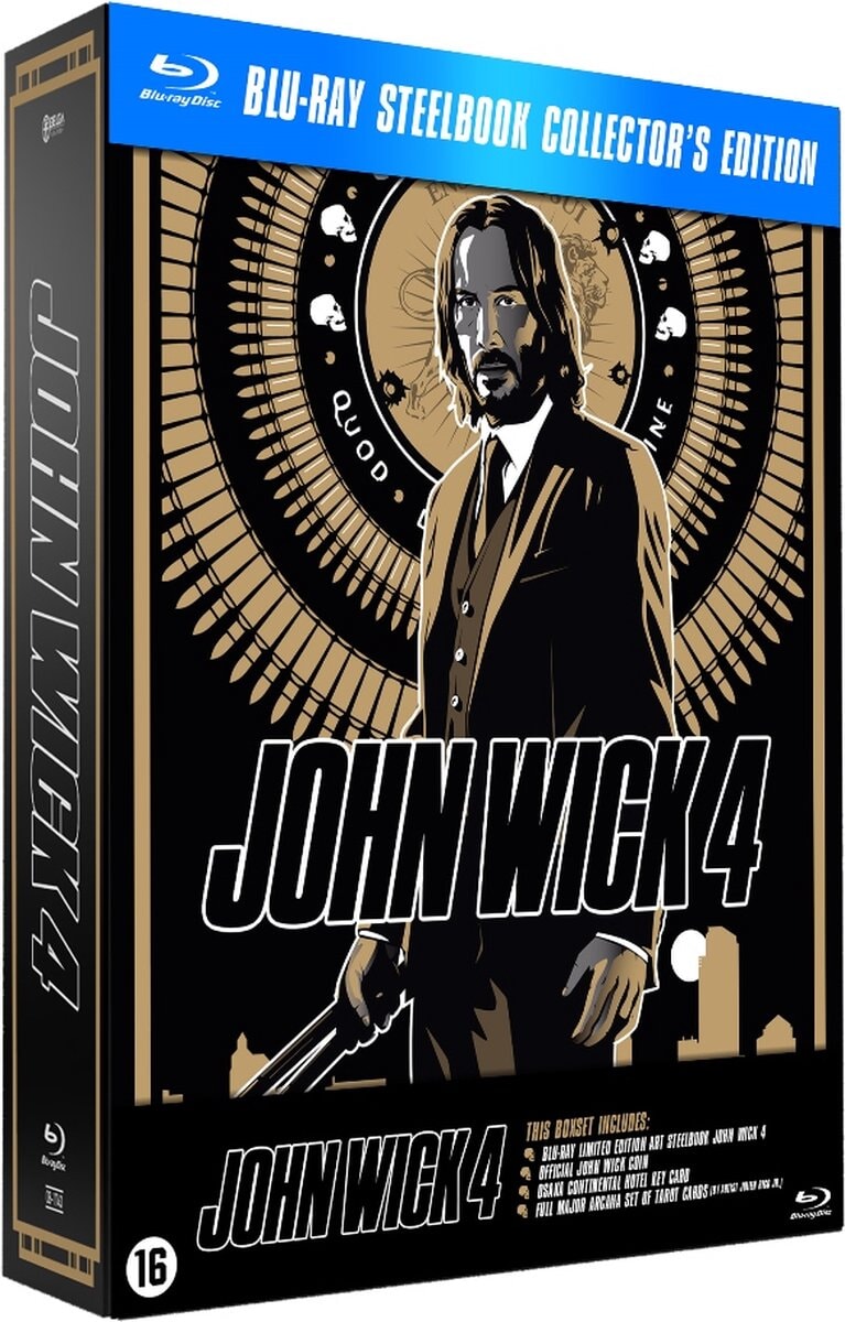 John Wick Chapter 4 (2023) (Blu-ray) Limited Collector's Edition 
