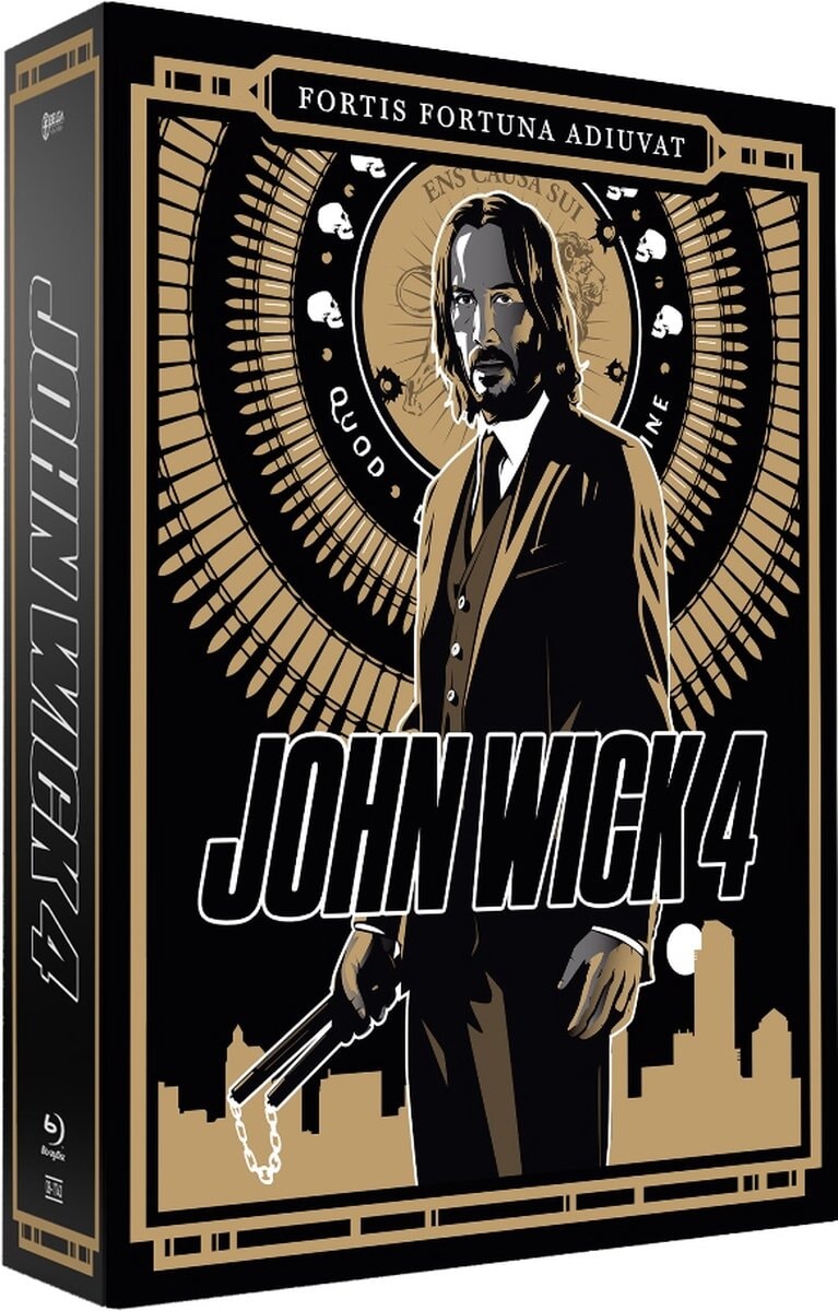 Джон Уик 4 (2023) (англ. язык) (Blu-ray) Limited Collector's Edition Steelbook