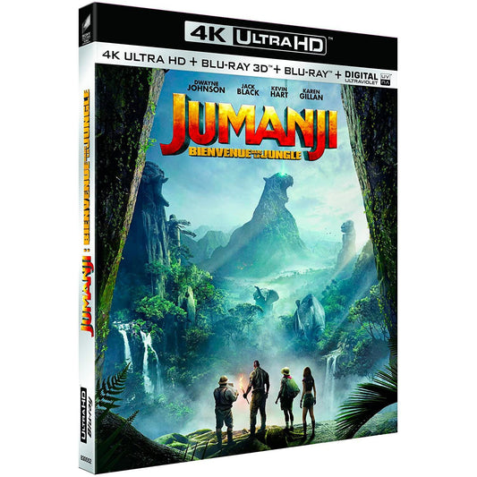 Джуманджи: Зов джунглей (4K UHD + 3D Blu-ray + Blu-ray)