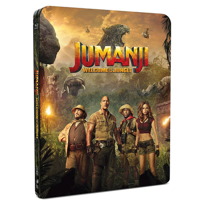 Джуманджи: Зов джунглей (Blu-ray) Steelbook