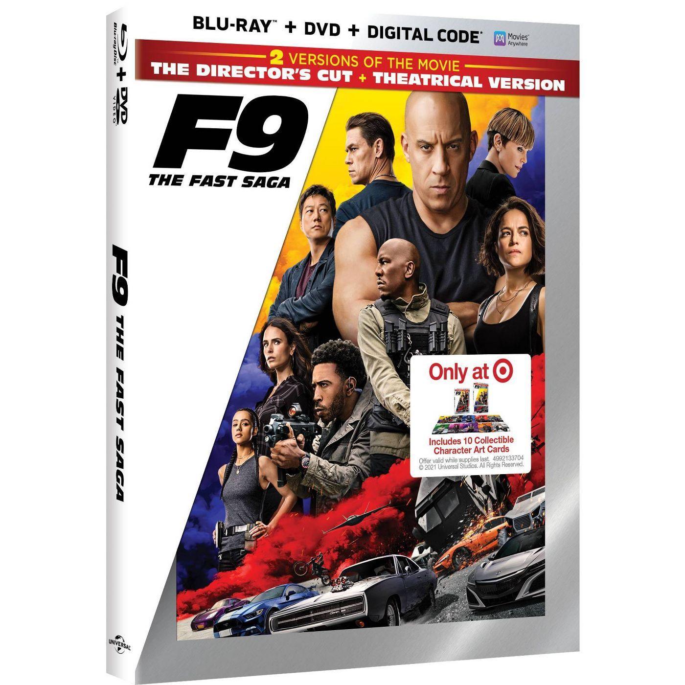 Форсаж 9 (англ. язык) (Blu-ray + DVD + 10 карточек) Коллекционное издание