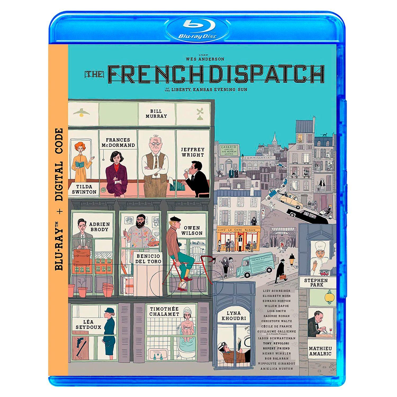 Французский вестник (2021) (англ. язык) (Blu-ray)