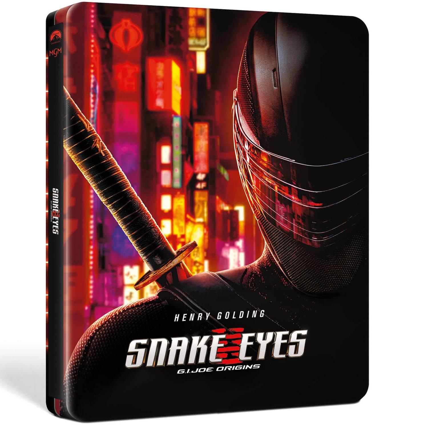 G. I. Joe. Бросок кобры: Снейк Айз (2021) (Blu-ray) Steelbook
