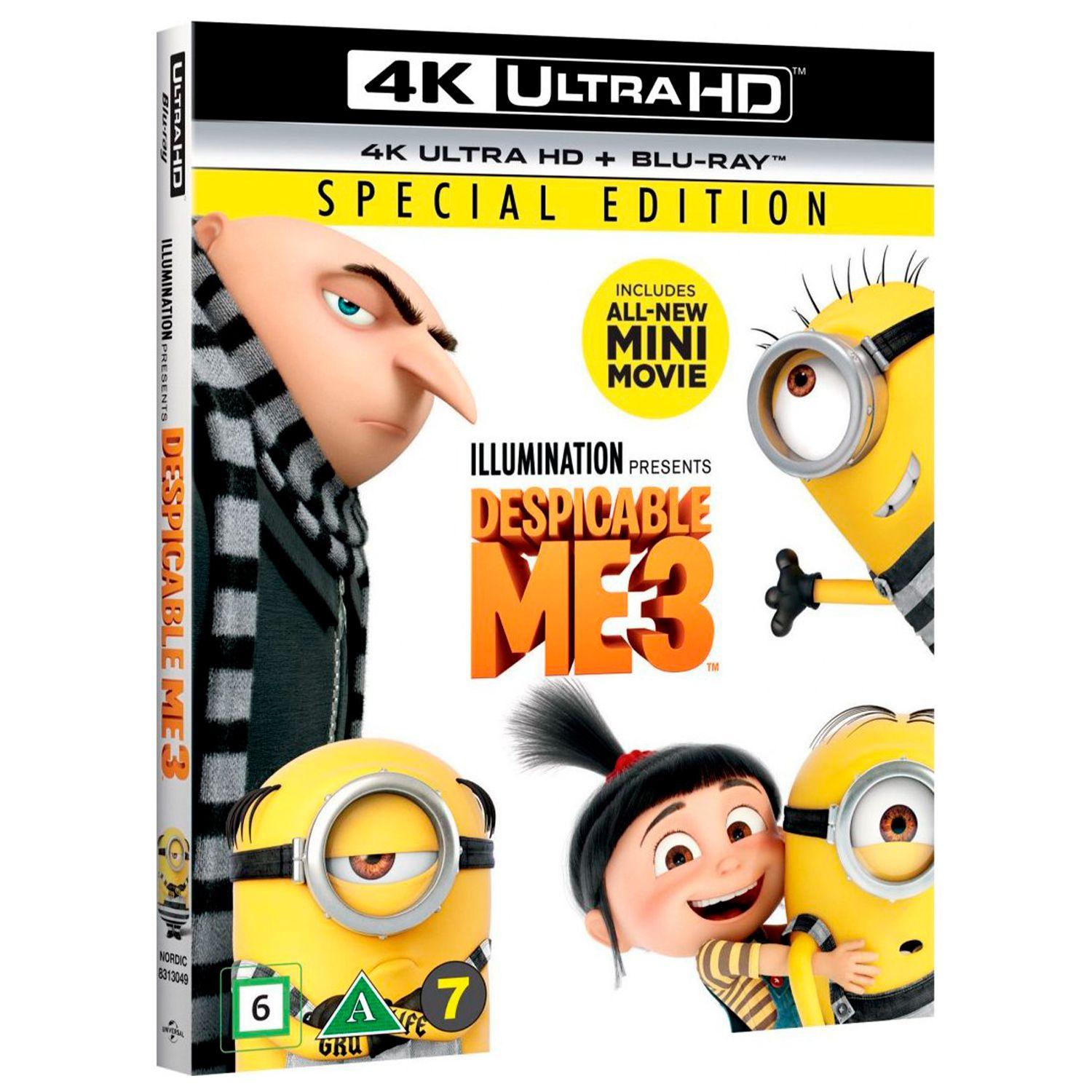 Гадкий Я 3 (4K UHD + Blu-ray)