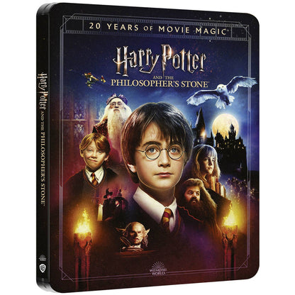 Гарри Поттер и философский камень (англ. язык) (4K UHD + Blu-ray) Steelbook