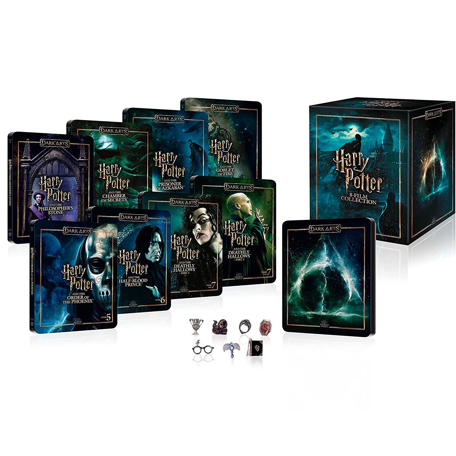 Гарри Поттер: Полная Коллекция (англ. яз.) (4K UHD Blu-ray) Steelbook