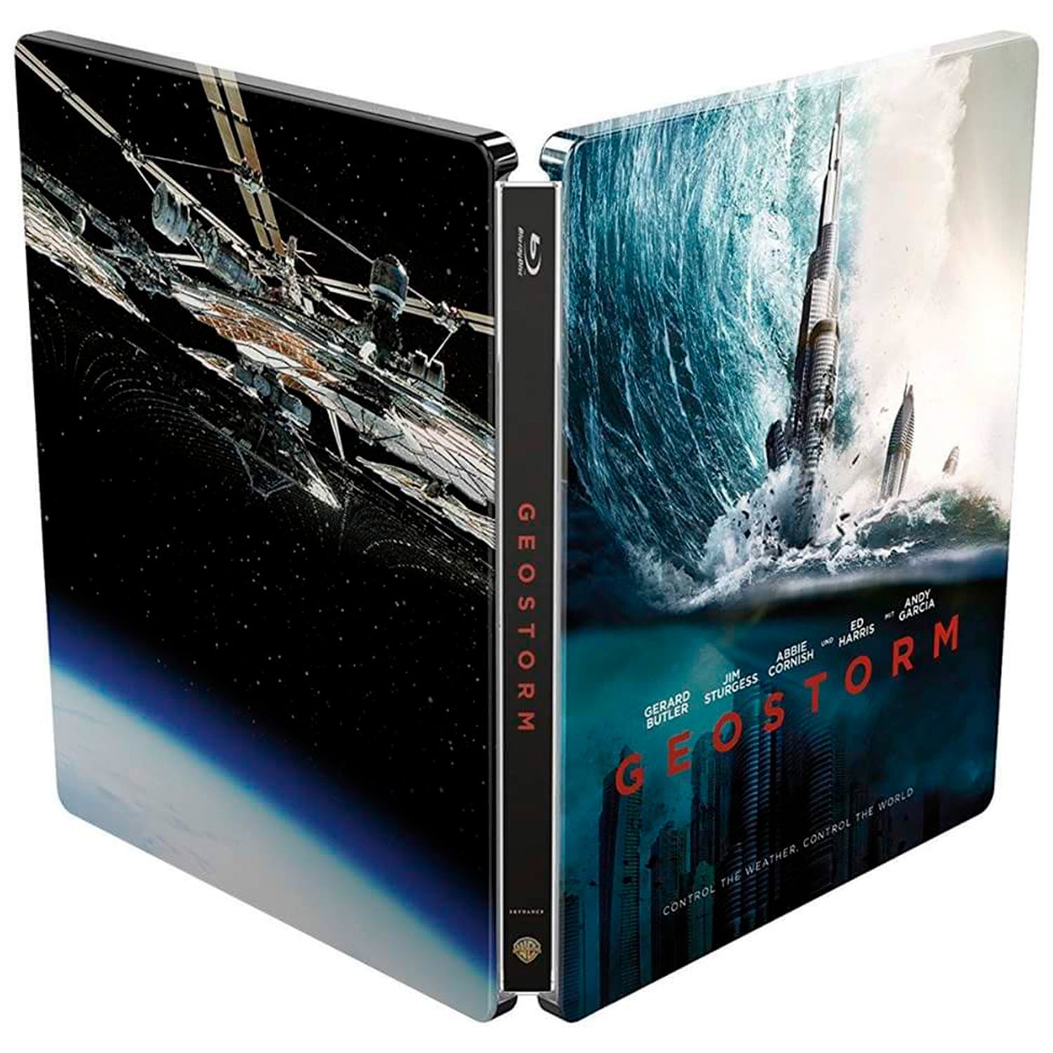 Геошторм 3D + 2D (2 Blu-ray) Steelbook