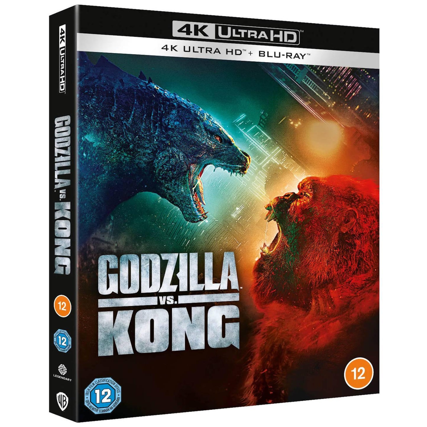 Годзилла против Конга (2021) (англ. язык) (4K UHD + Blu-ray)