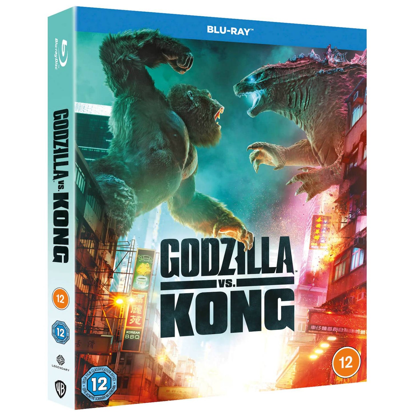Годзилла против Конга (2021) (англ. язык) (Blu-ray)