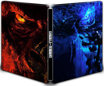 Годзилла против Конга (2021) (англ. язык) Коллекционное издание (4K UHD + 2 Blu-ray + DVD) + Exclusive Steelbook Case Special Set