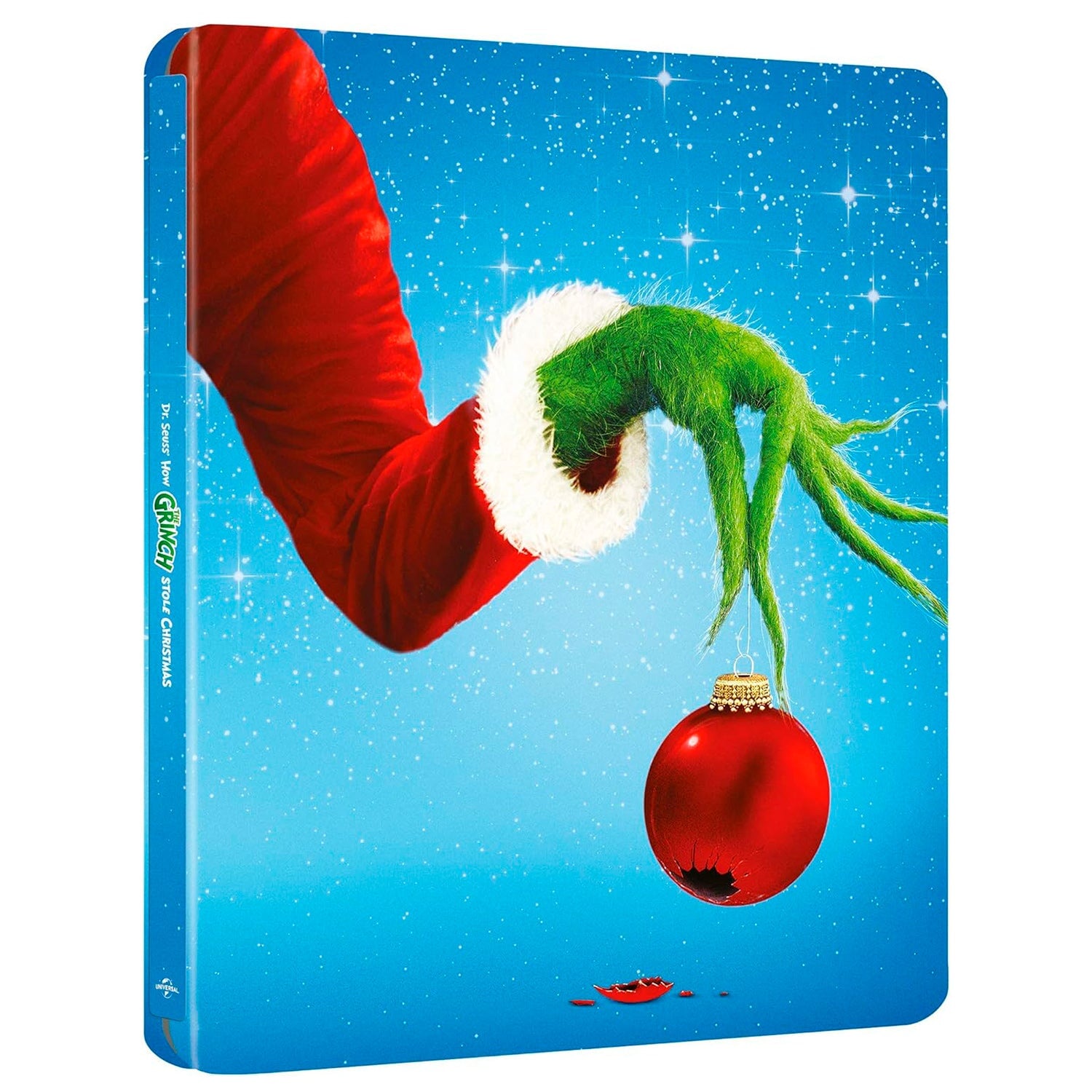 Гринч – похититель Рождества (2000) (англ. язык) (4K UHD + Blu-ray) Steelbook