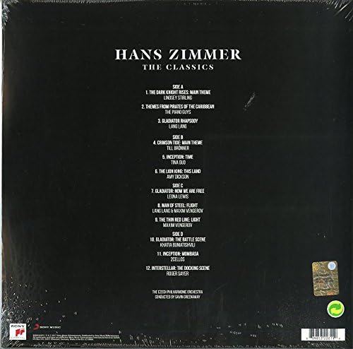 Hans Zimmer - The Classics (Original Soundtracks) (Vinyl 2 LP)