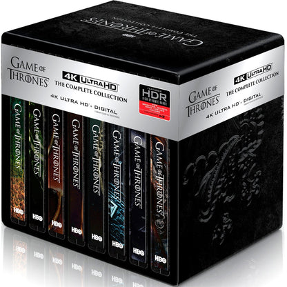 Игра престолов. Полная коллекция [Сезоны 1-8] (4K UHD Blu-ray) Steelbook
