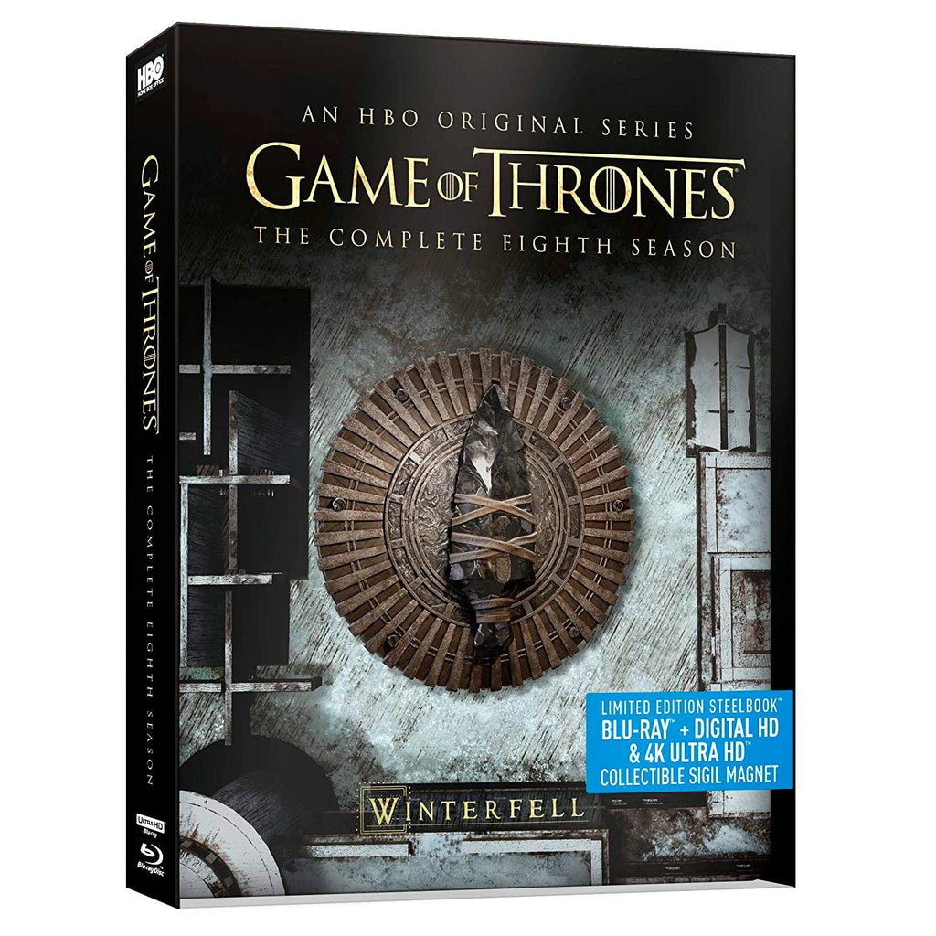 Игра престолов. Сезон 8 Steelbook (3 4K UHD + 3 Blu-ray) (Game of Thrones.  Season 8)