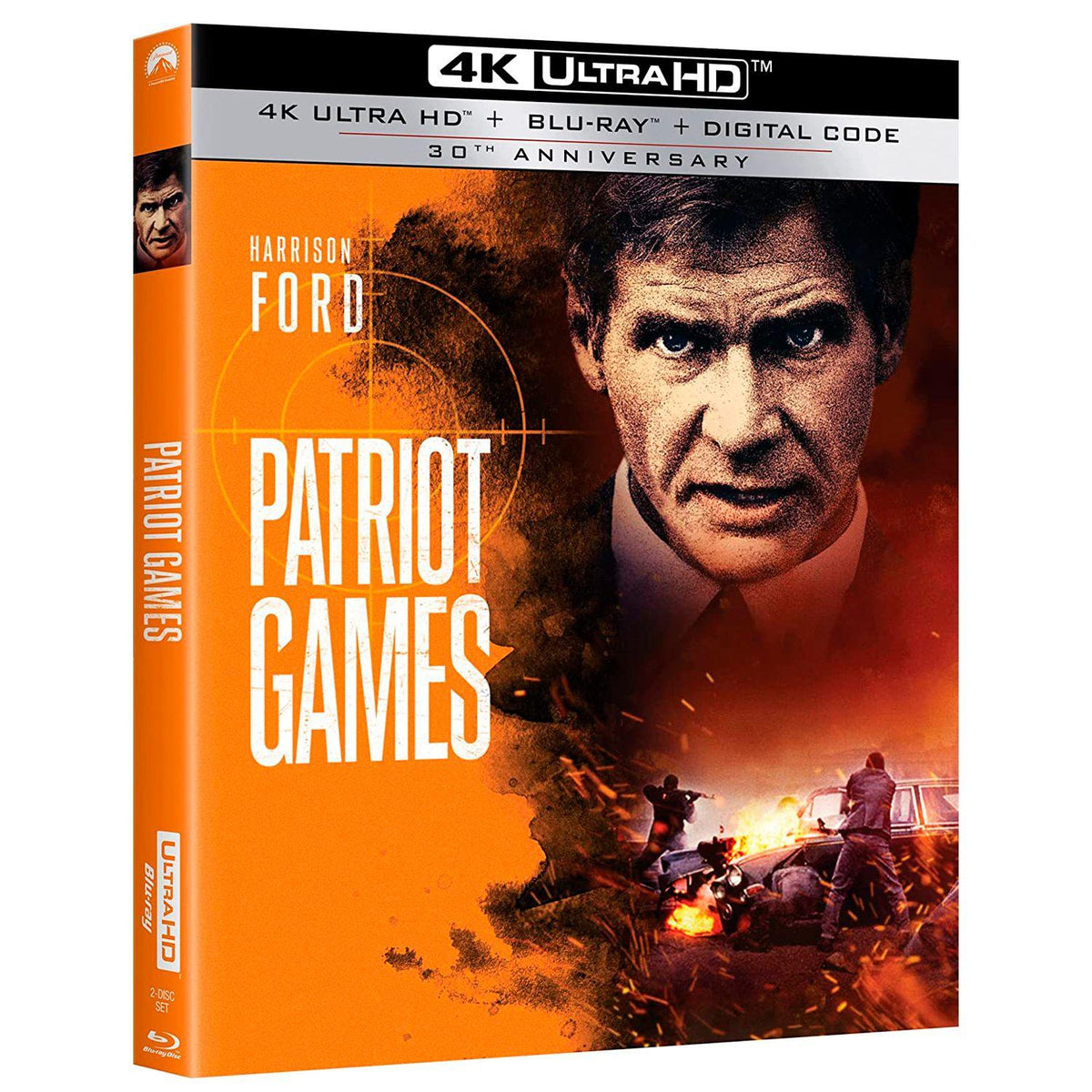 Игры патриотов (4K UHD + Blu-ray) (Patriot Games)