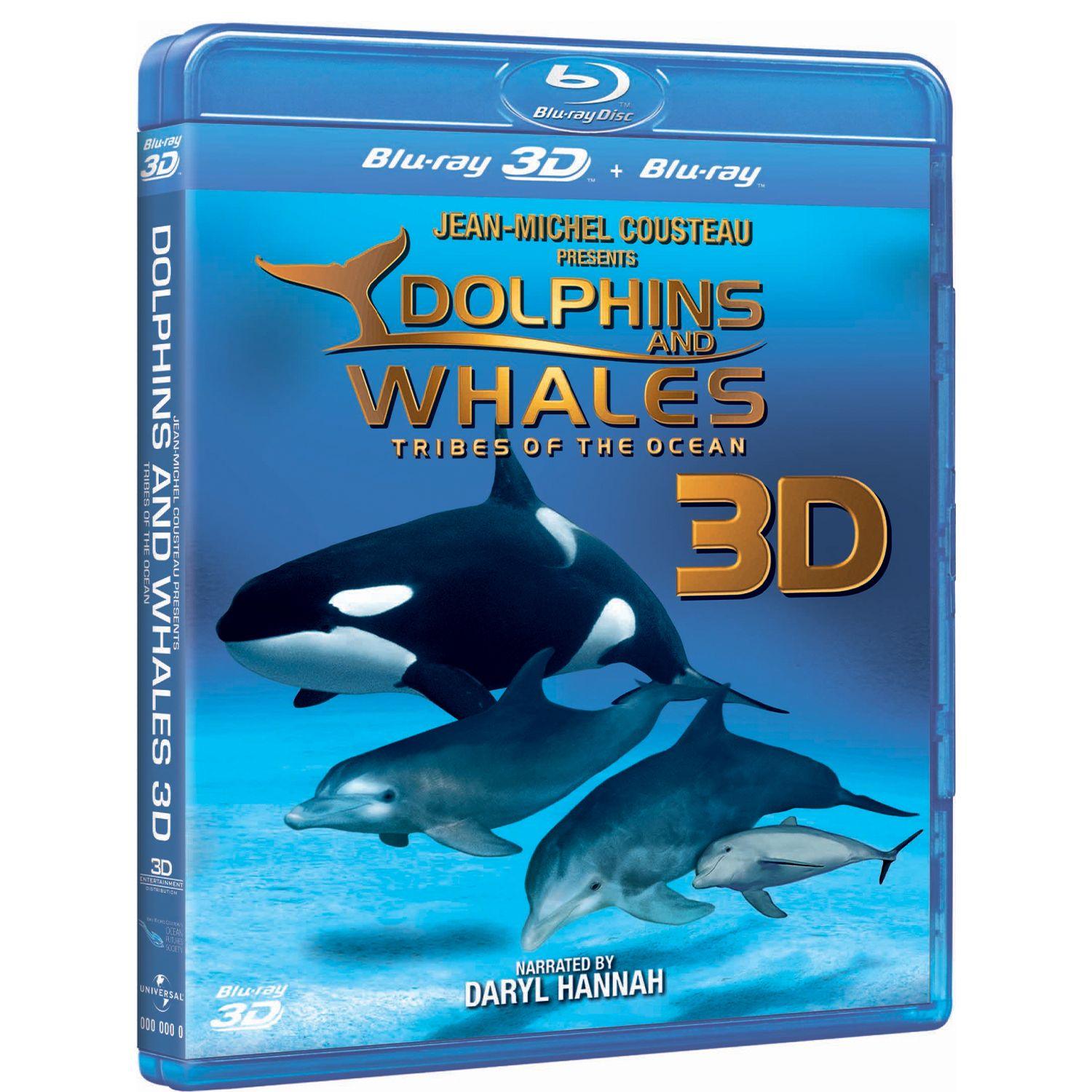 IMAX: Дельфины и киты: обитатели океана 3D [3D/2D] (Blu-ray)