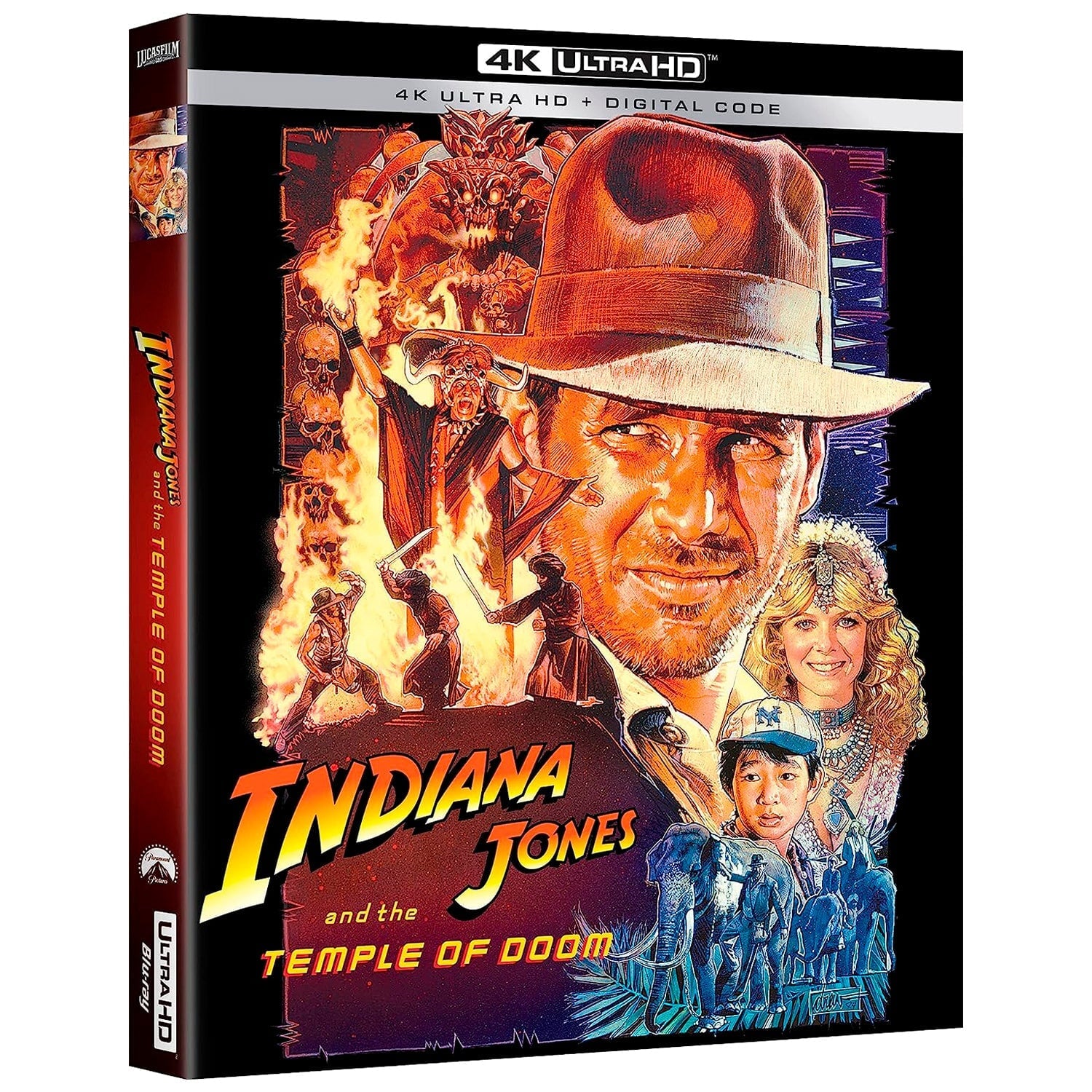 Индиана Джонс и Храм судьбы (4K UHD Blu-ray)
