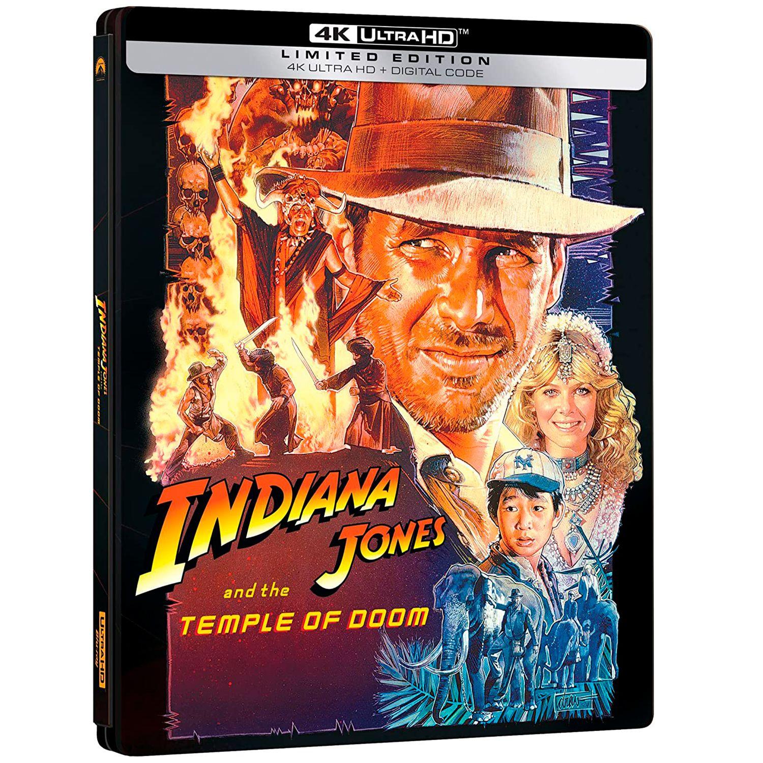 Индиана Джонс и Храм судьбы (4K UHD Blu-ray) Steelbook