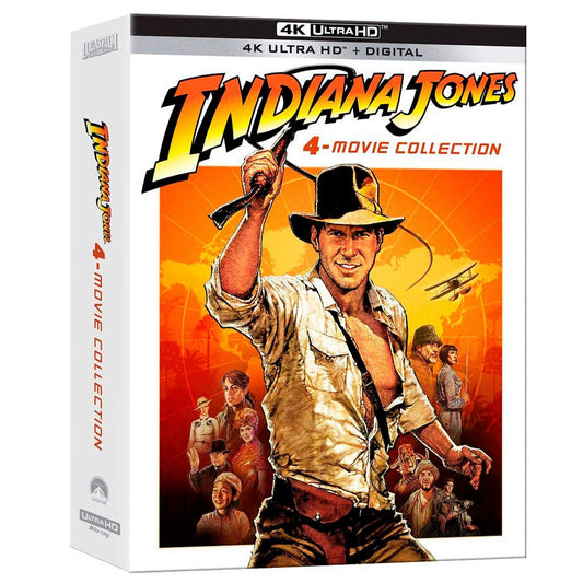 Индиана Джонс: Полная коллекция (4K UHD + Бонусный Blu-ray)